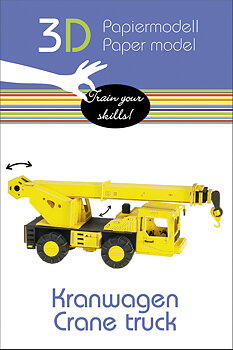 3D-pappersmodell, Kranbil