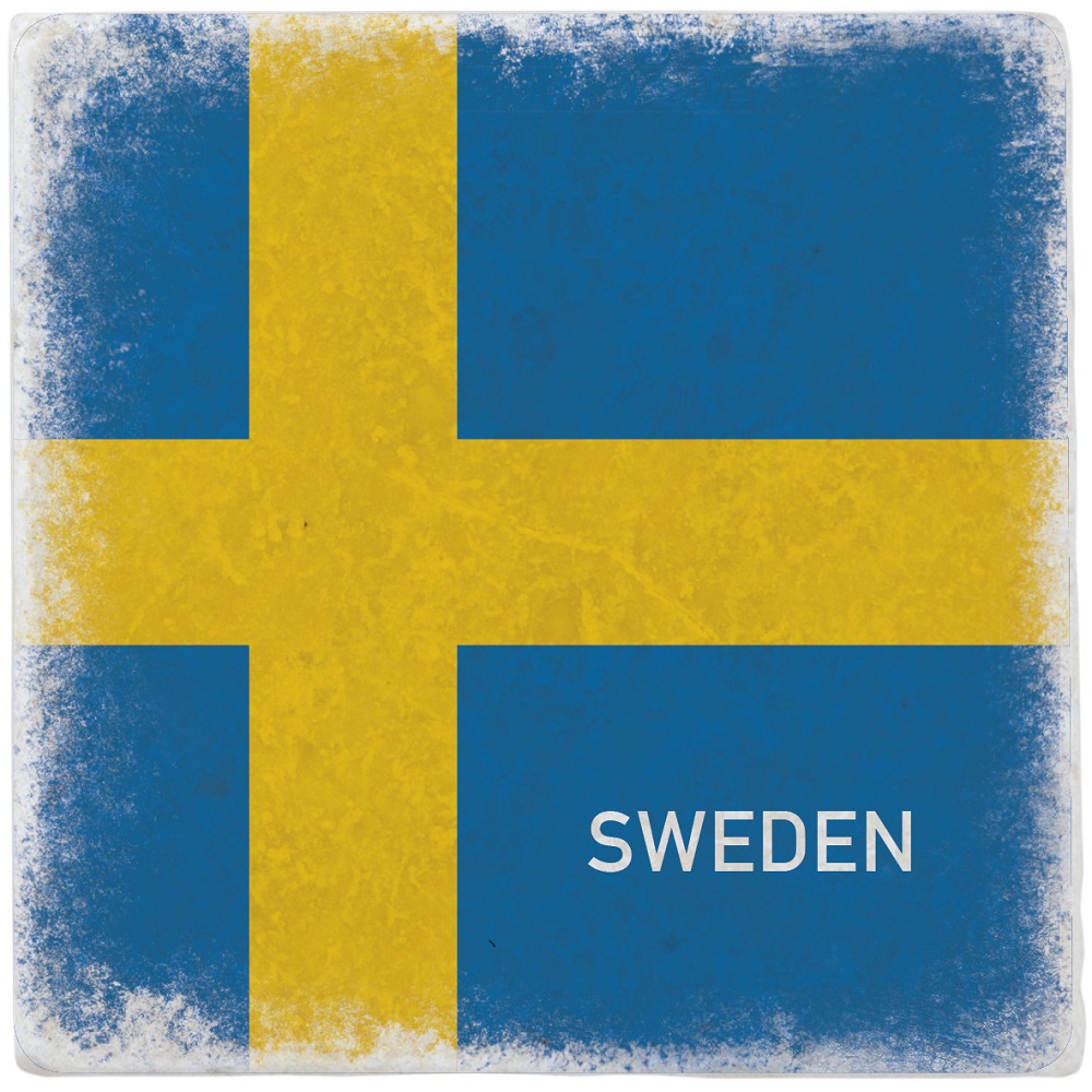 Marmorplatta, Svensk flagga