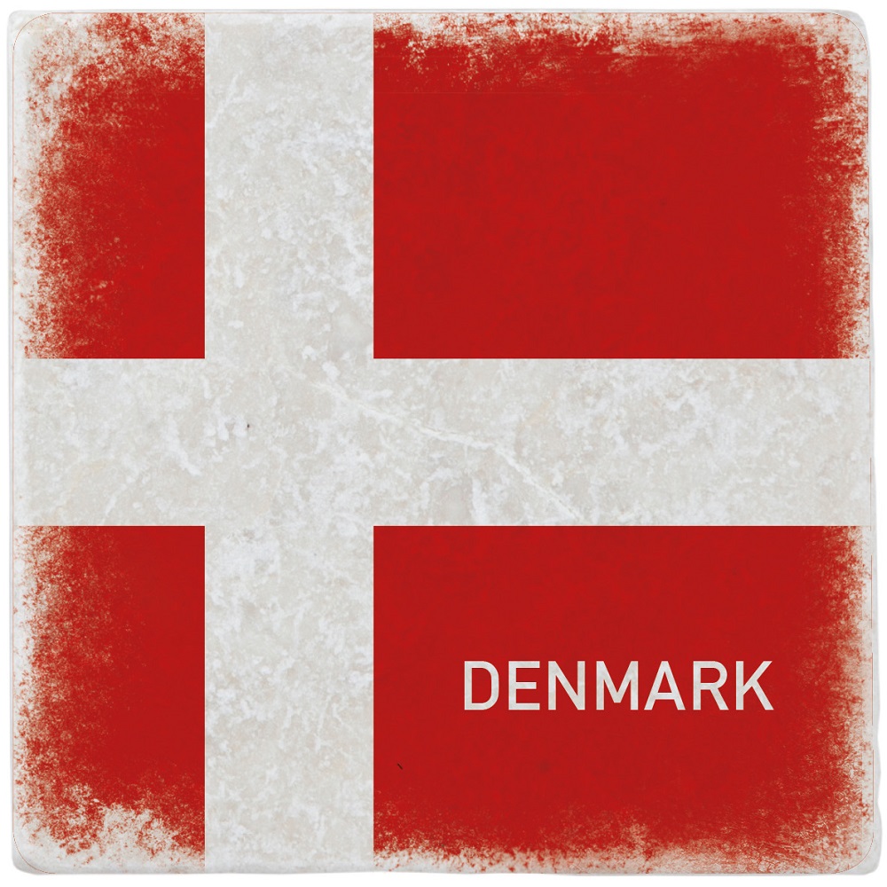 Marmorplatta, Dansk flagga
