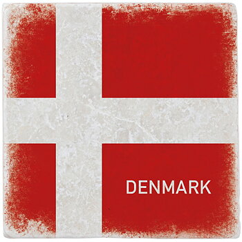 Marmorplatta, Dansk flagga
