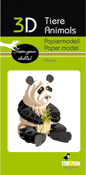 3D-papirmodel, Panda - 2