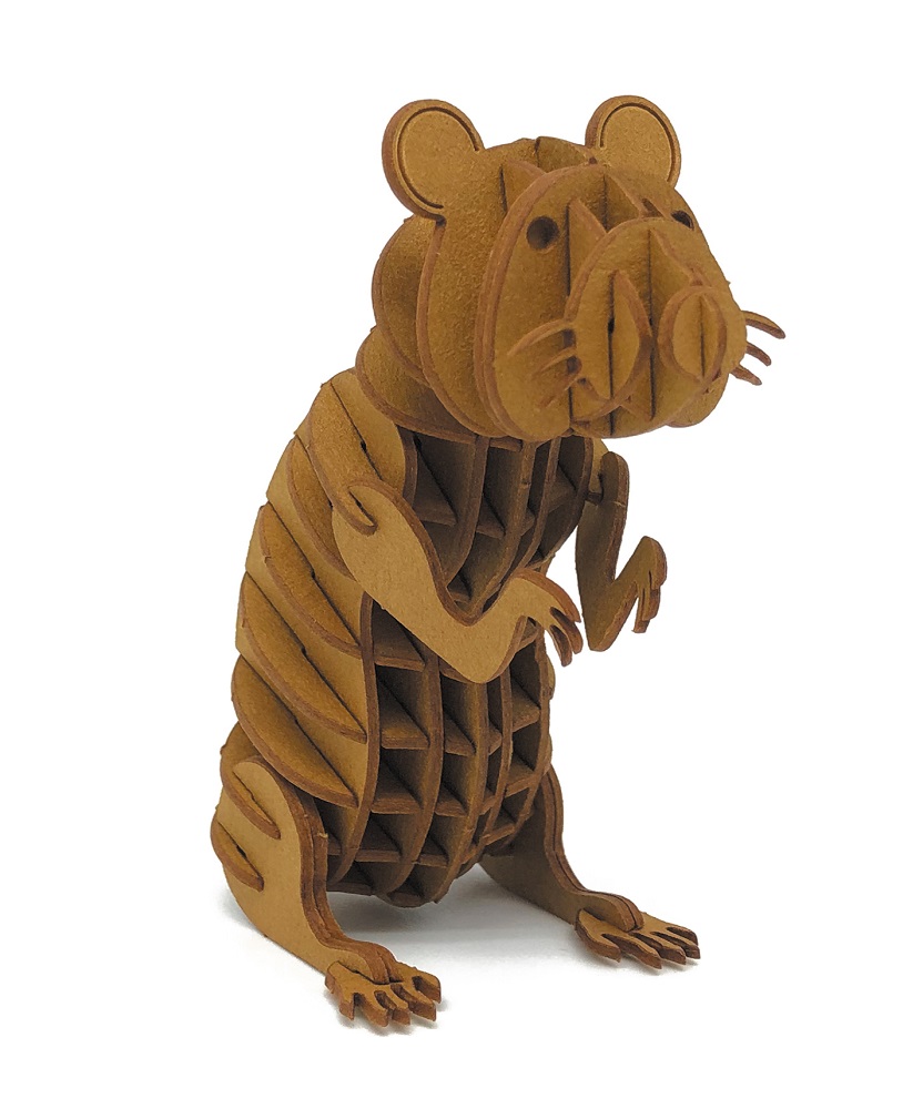 3D-pappersmodell, Hamster