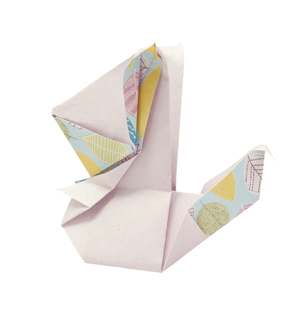 Funny Origami 15x15 cm, Ekorrar, Svårighetsgrad: Normal - 3