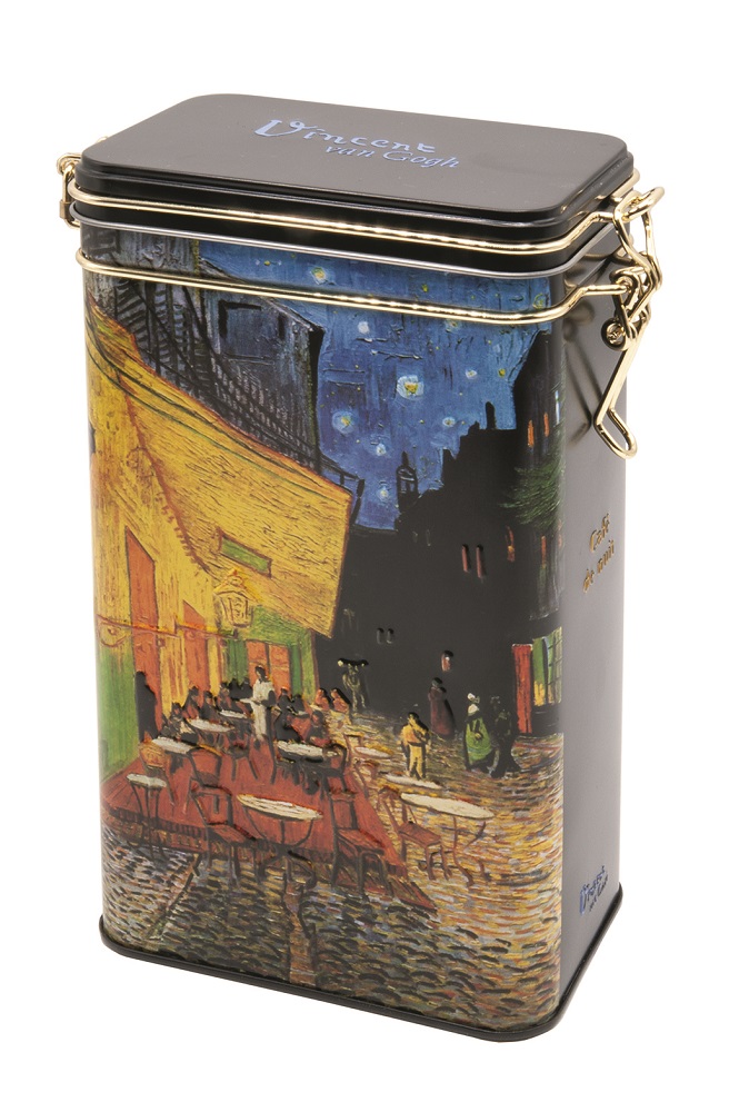 Stor metallburk, Vincent Van Gogh, Nattcafé