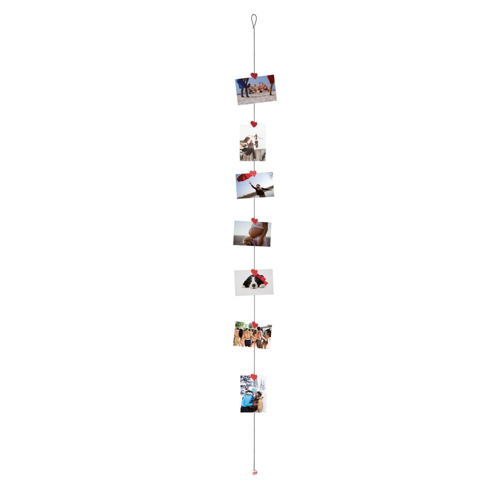 Fotoline med figurmagneter, Hearts - 2