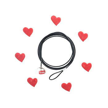 Fotoline med figurmagneter, Hearts