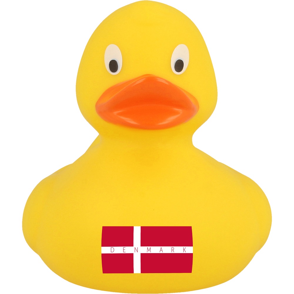 Badanka, Gul anka med Dansk flagga