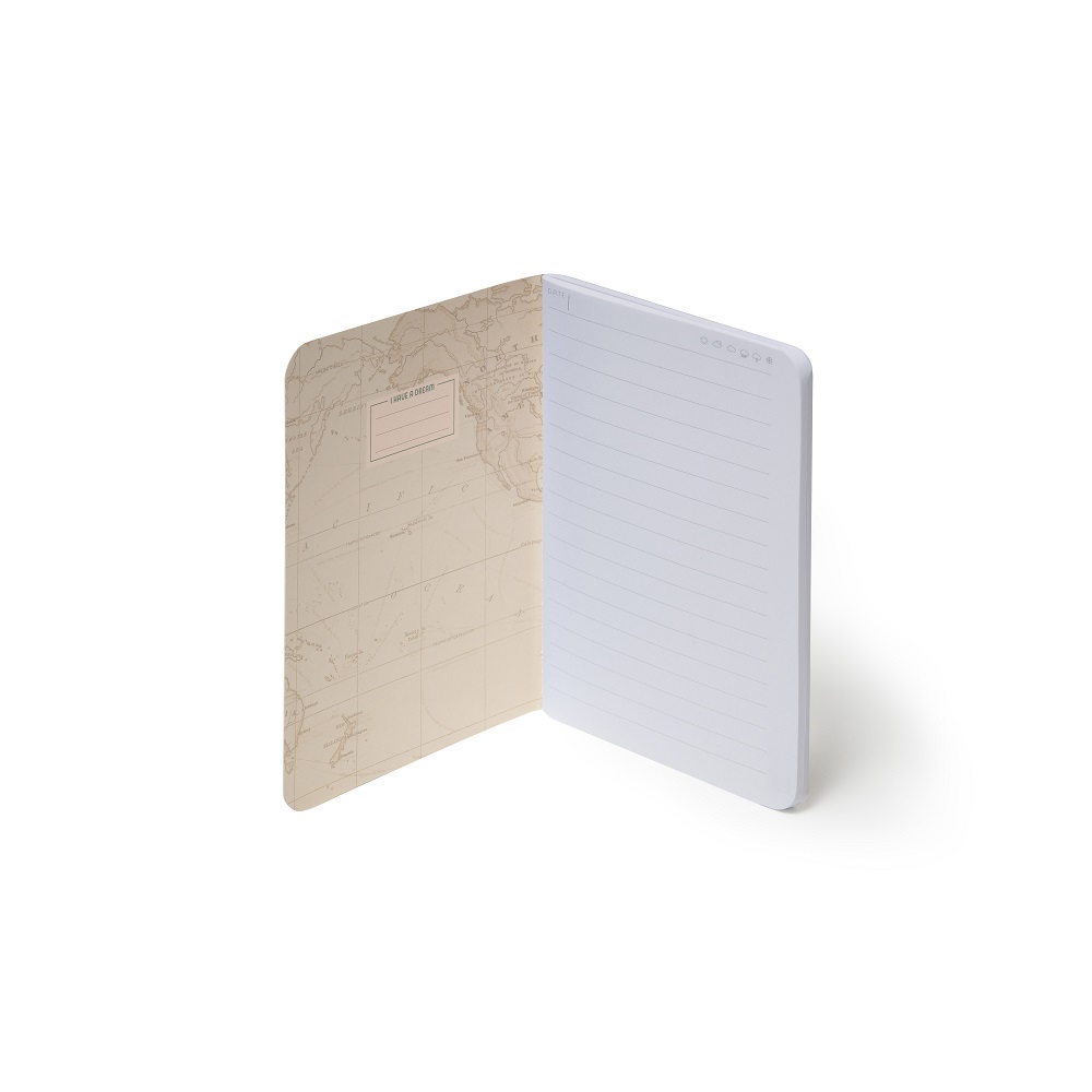 Notesbog, Quaderno Small, Linjeret, Travel (A6NOT0013) - 3