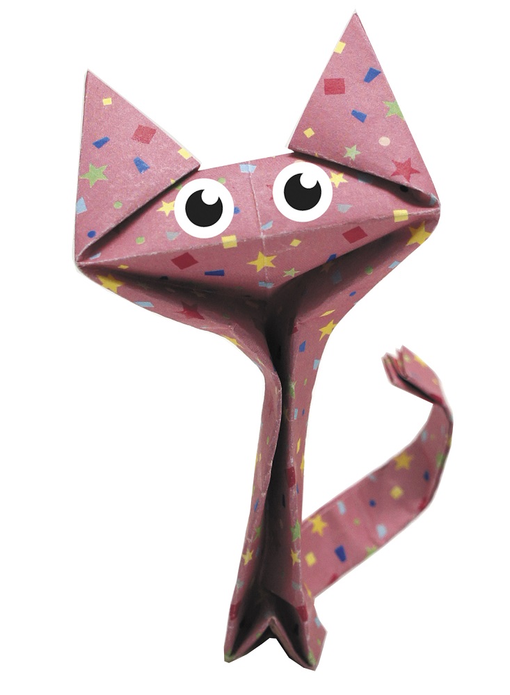 Funny Origami 20x20 cm, Katte, Sværhedsgrad: Hard - 5