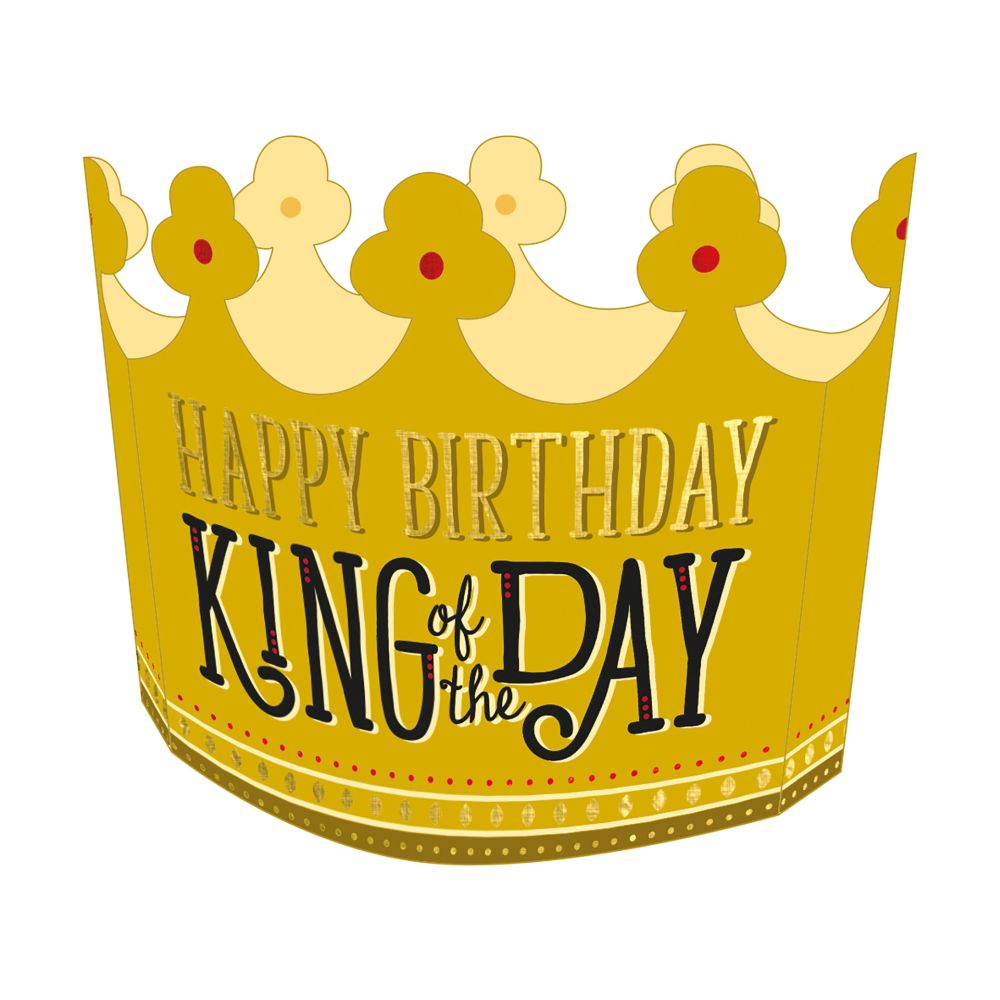 Party Greeting card, King Crown (BG0643) - 5
