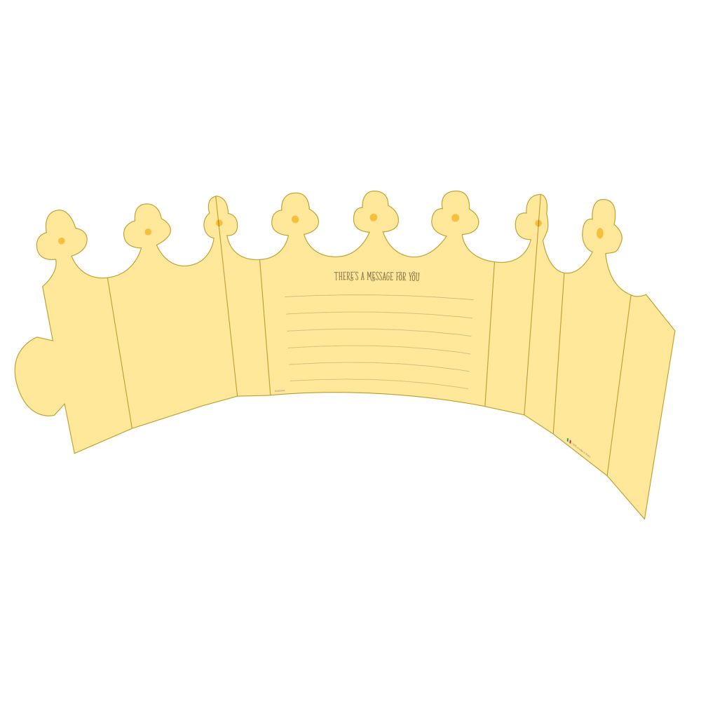 Party Greeting card, King Crown (BG0643) - 6