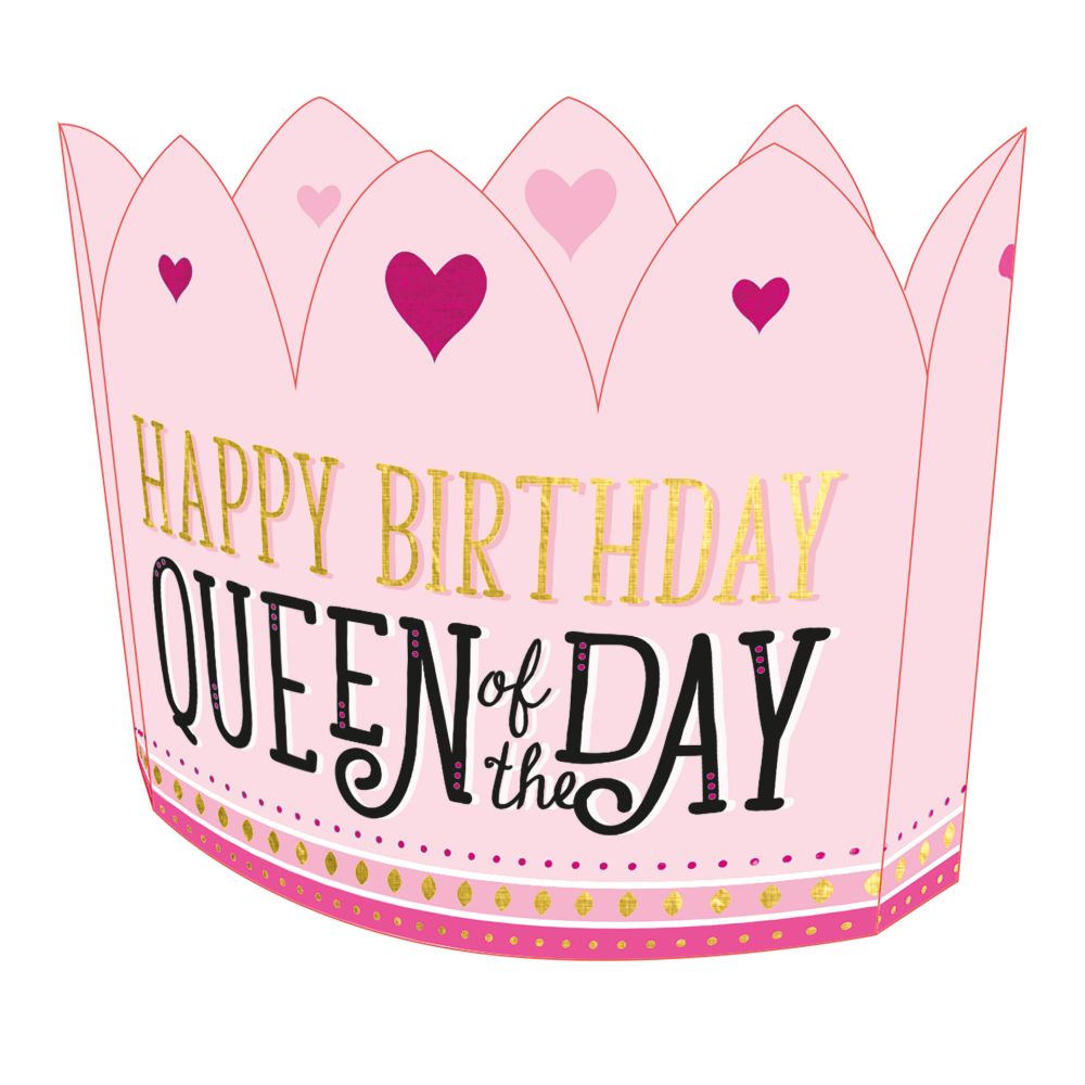 Party Greeting card, Queen Crown (BG0644) - 3