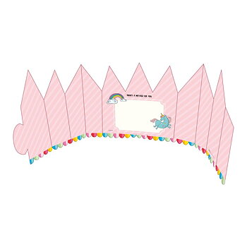 Party Greeting card, Princess Crown (BG0645)