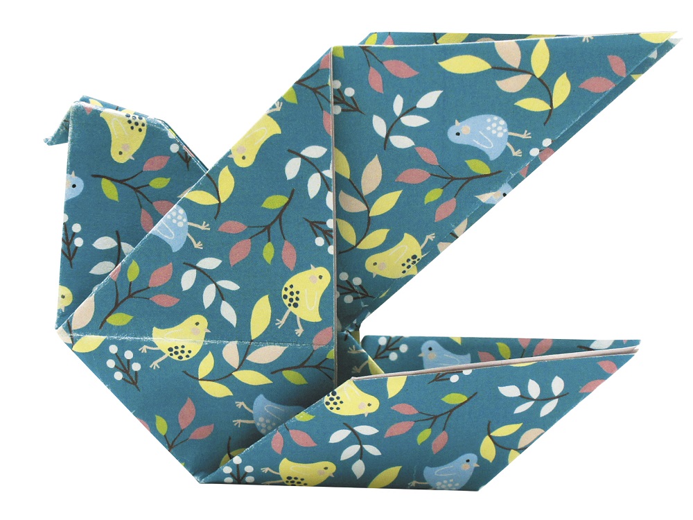 Funny Origami 20x20 cm, Duer, Sværhedsgrad: Normal - 5