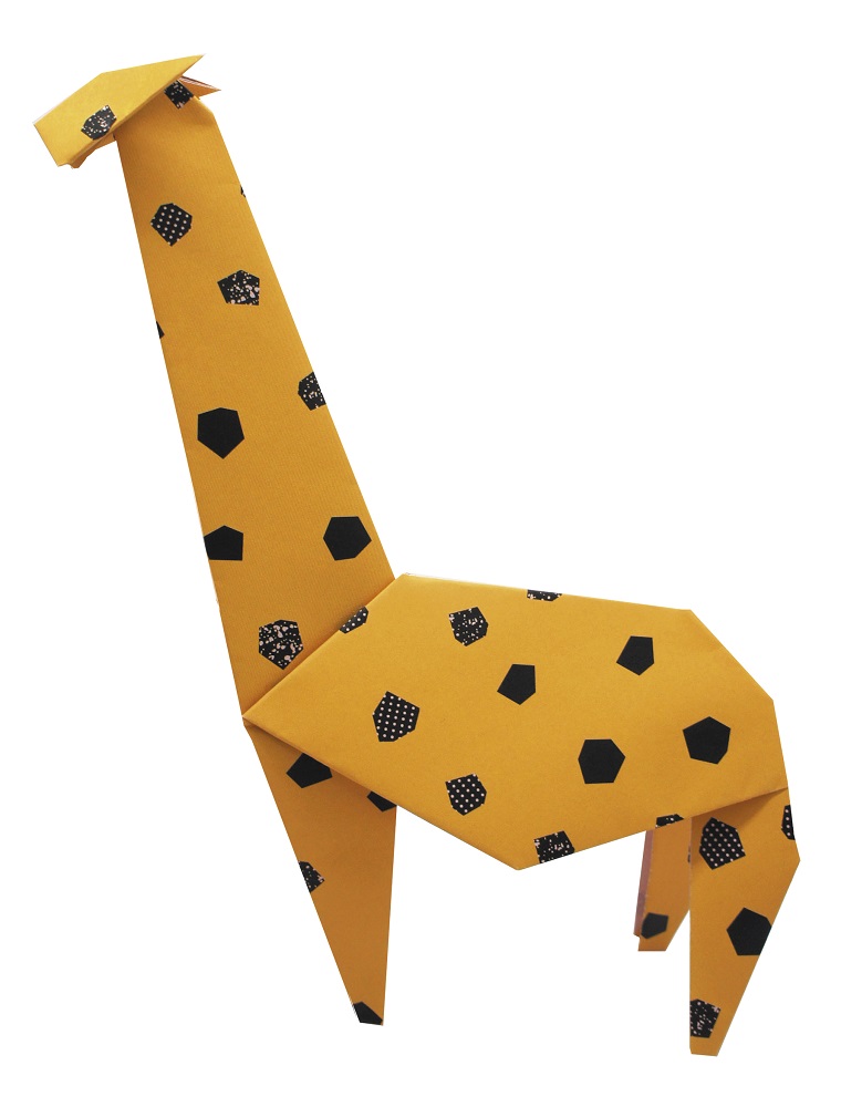 Funny Origami 20x20 cm, Giraffer, Svårighetsgrad: Normal - 4