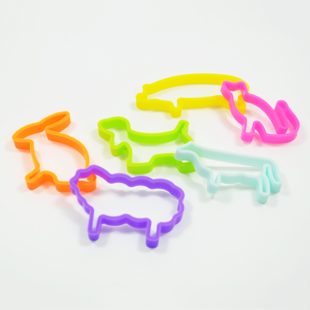 Jumbo Buddy bands, Bondgårdsdjur, Bordsdisplay med 36 påsar. - 5