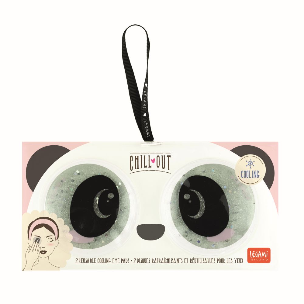 Cooling eyepads, Panda