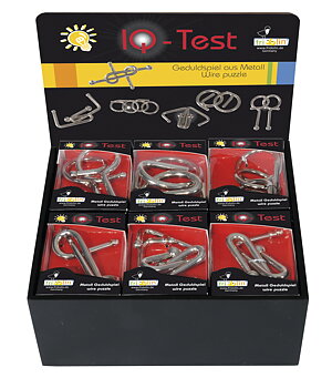 Store Metal-hjernevridere, Serie 1, Borddisplay med 12 stk.