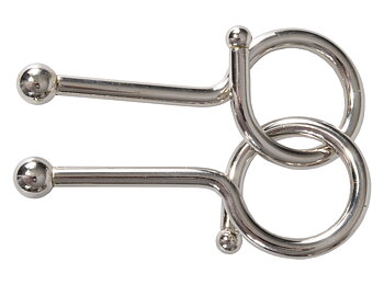 Store Metal-hjernevridere, To ringe med splitter, Sværhedsgrad: 2/5