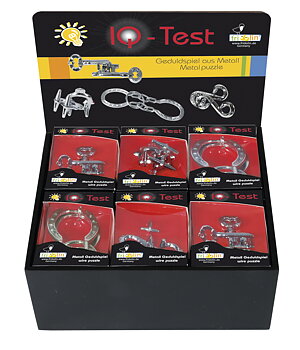 Store Metal-hjernevridere, Serie 2, Borddisplay med 12 stk.