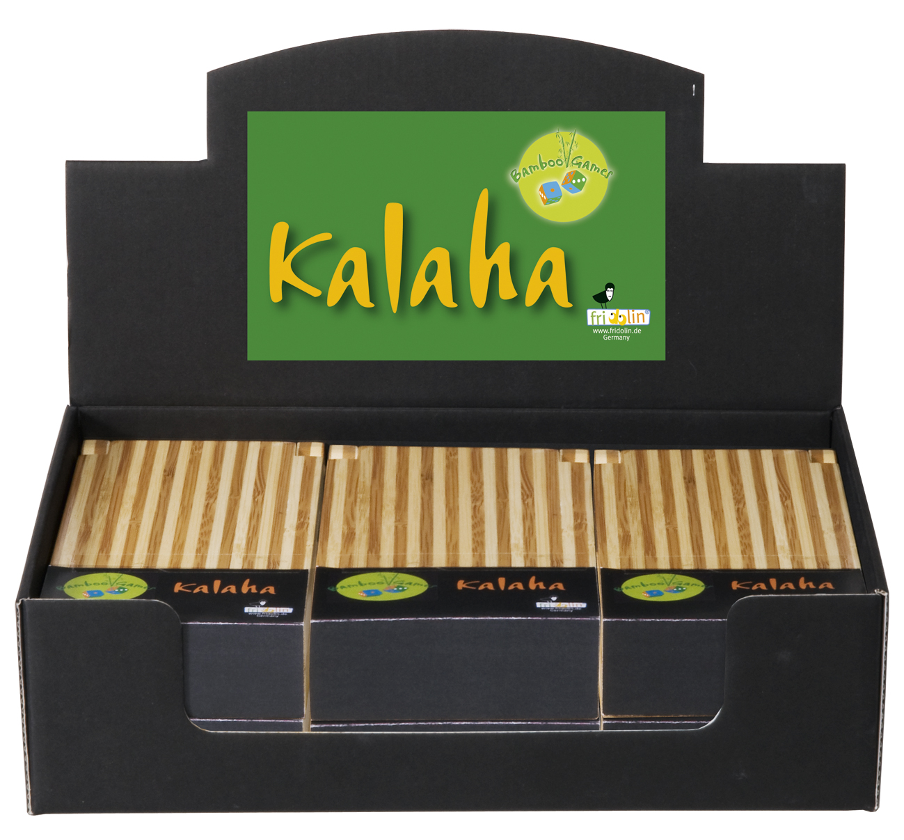 Bamboo Game - Kalaha, Bordsdisplay med 6 st.