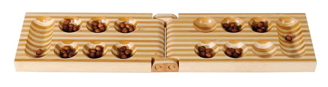 Bamboo Game - Kalaha, Bordsdisplay med 6 st. - 2
