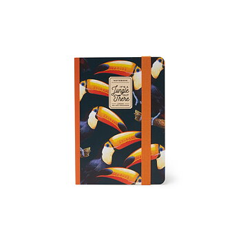 Notesbog, Photo Small, Linjeret, Toucans (NOTP0076)