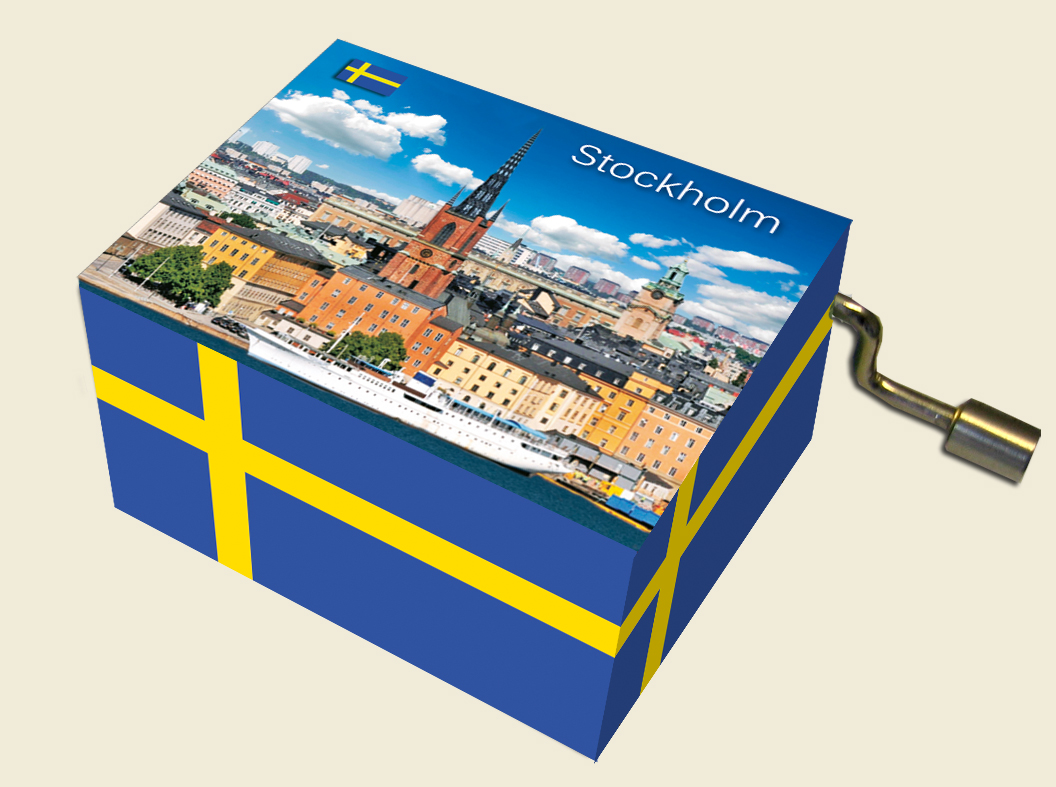 Speldosa, Du gamla, du fria - Stockholm