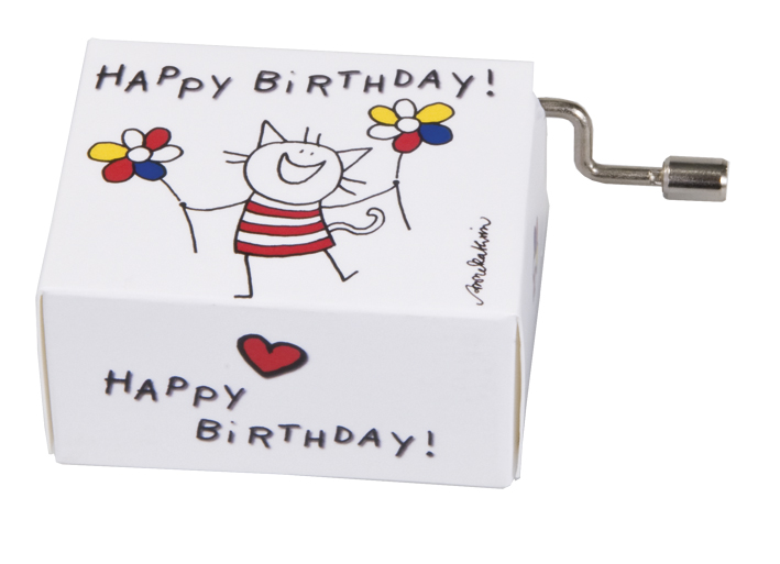 Speldosa, Happy Birthday/Katt