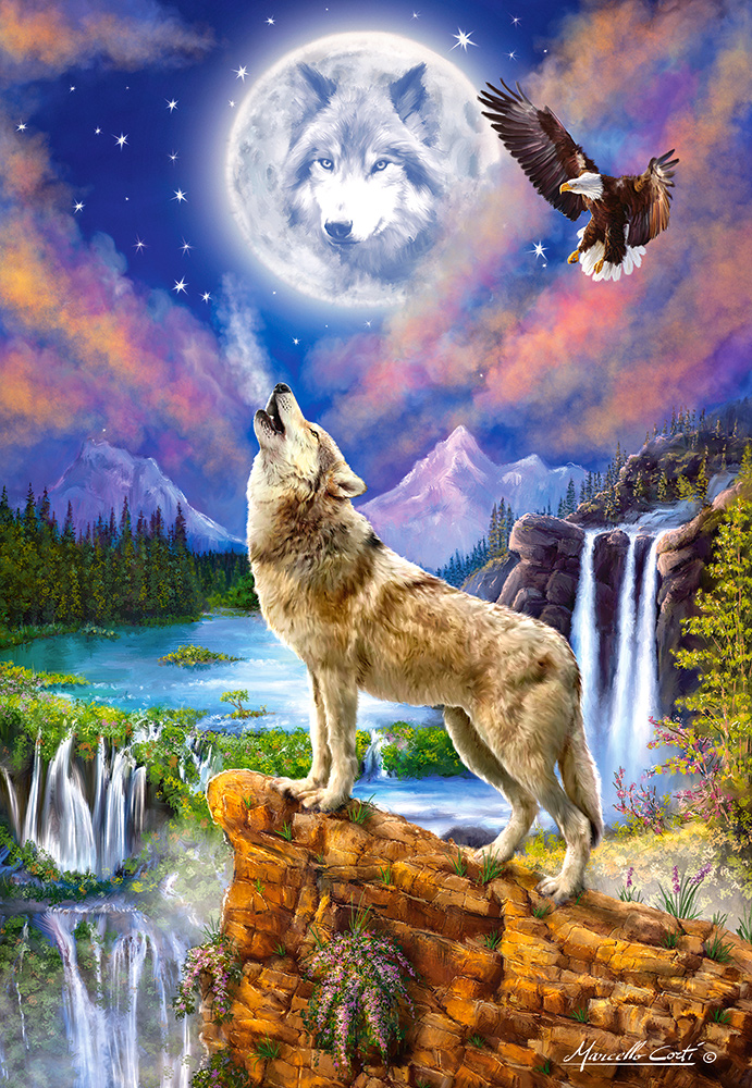 Wolf's Night, 1500-bitarspussel (C-151806)