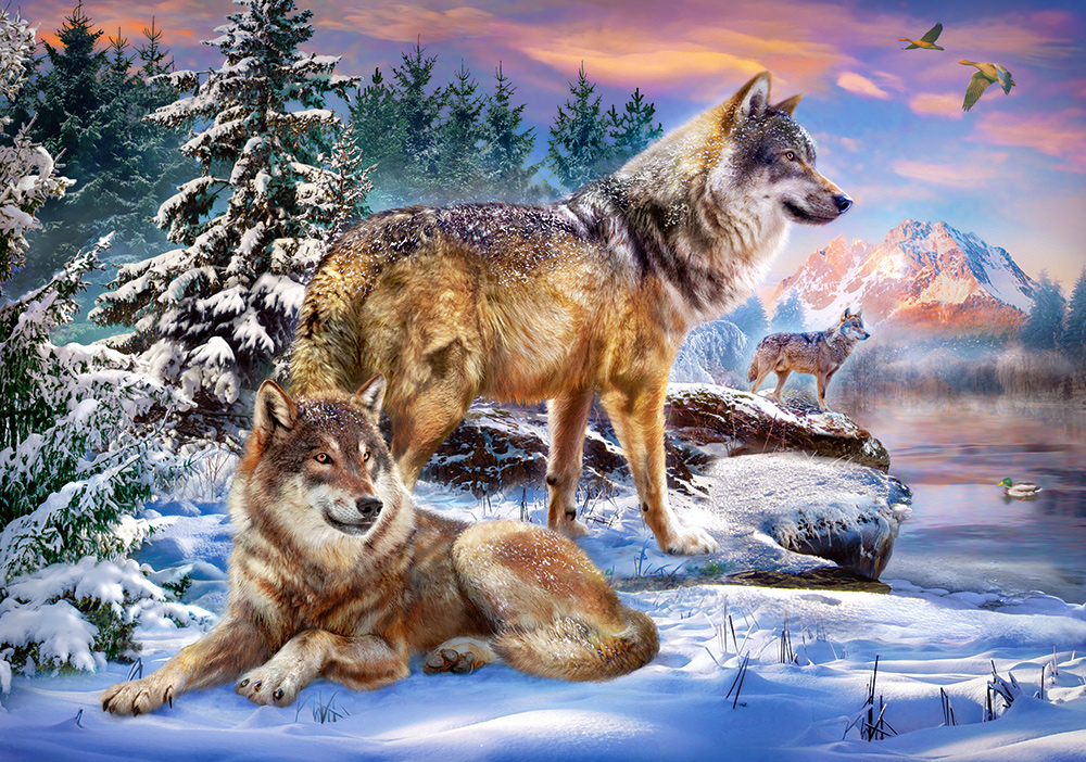 Wolfish Wonderland, 500-bitarspussel (B-53049)