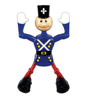 Classic soldier, Alexander (blå), Wind up i stort format