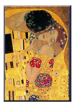 Magnet, Kysset, Gustav Klimt TEMA-produkt