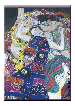 Magnet, Jomfruer, Gustav Klimt TEMA-produkt
