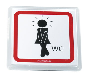 Piktogram, Dame-WC