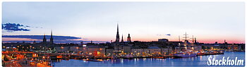 Panoramamagnet, Stockholm - Gamla Stan