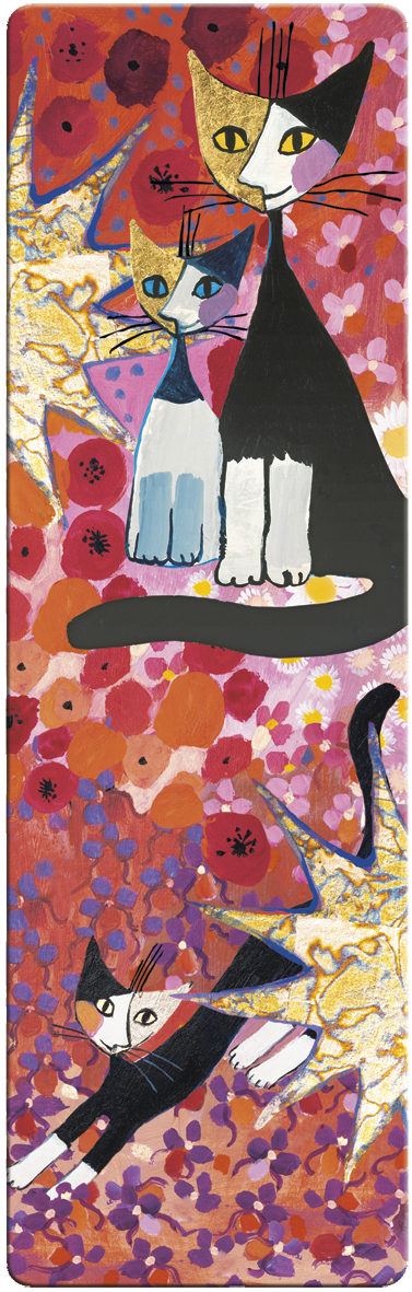Bokmärke i papp, Summertime, Rosina Wachtmeister