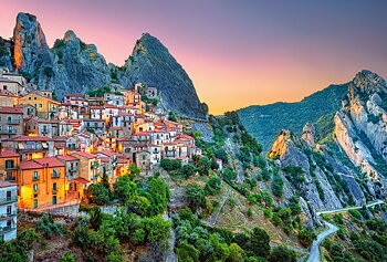 Sunrise over Castelmezzano, 1500-bitarspussel (C-151912)