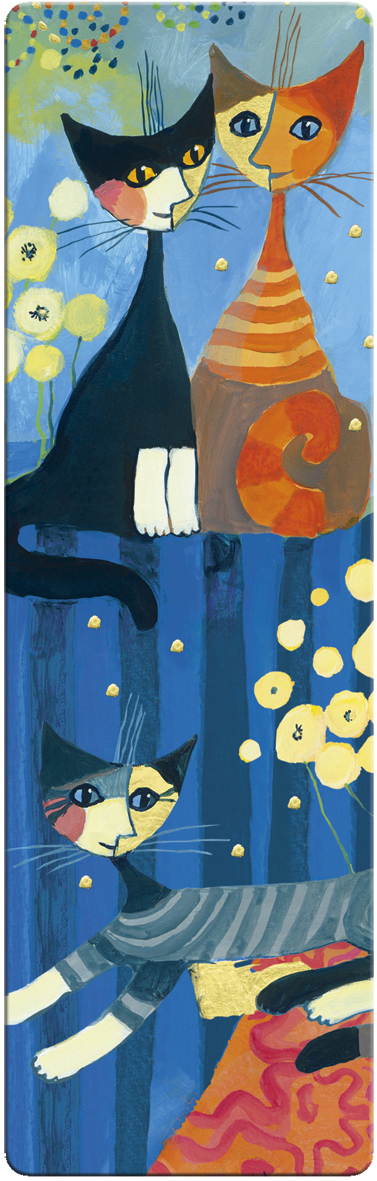 Bogmærke i pap, Dolce Vita, Rosina Wachtmeister