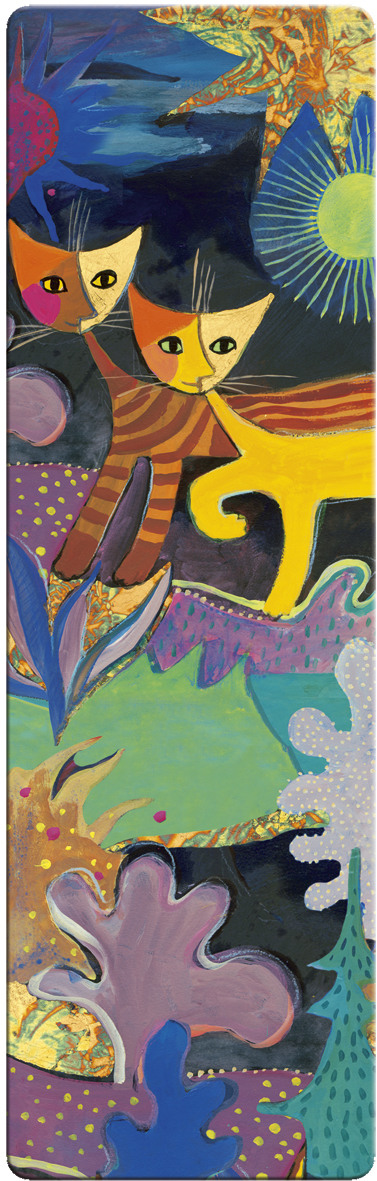 Bokmärke i papp, Wonderland, Rosina Wachtmeister