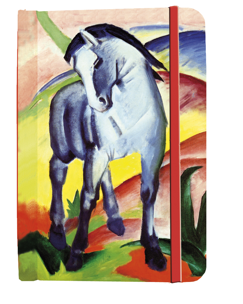 Anteckningsbok, Blå häst, Franz Marc, TEMA-produkt