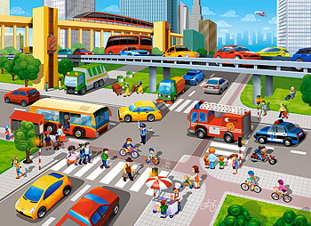 City Rush, 70-bitarspussel (B-070039)