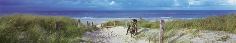 Panoramakort, Strand och cykel (NDS041/10035041)