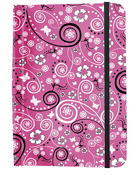 Adressebog, Floral Design TEMA-produkt