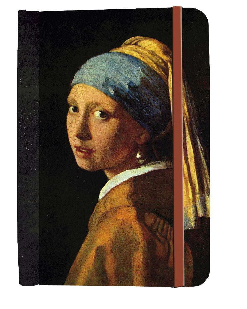 Adressbok, Flicka med pärlörhänge, Vermeer, TEMA-produkt