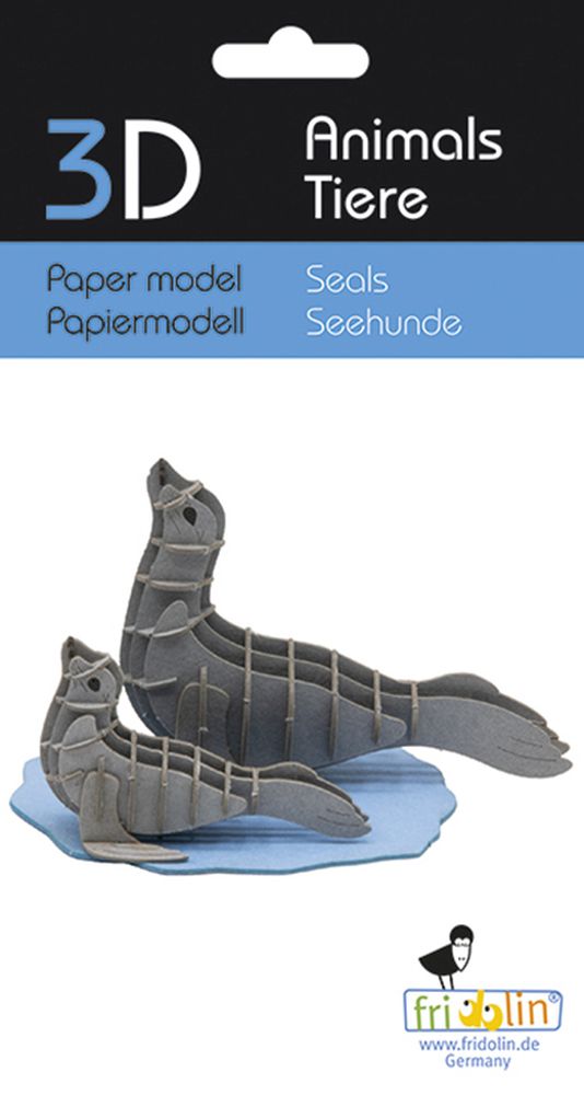 3D-pappersmodell, Sälar