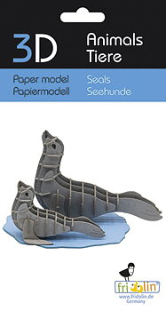 3D-pappersmodell, Sälar