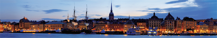 Panoramakort, Stockholm - Gamla Stan (The Old Town) (STO004)