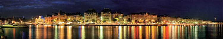 Panoramakort, Stockholm - Strandvägen (STO006)
