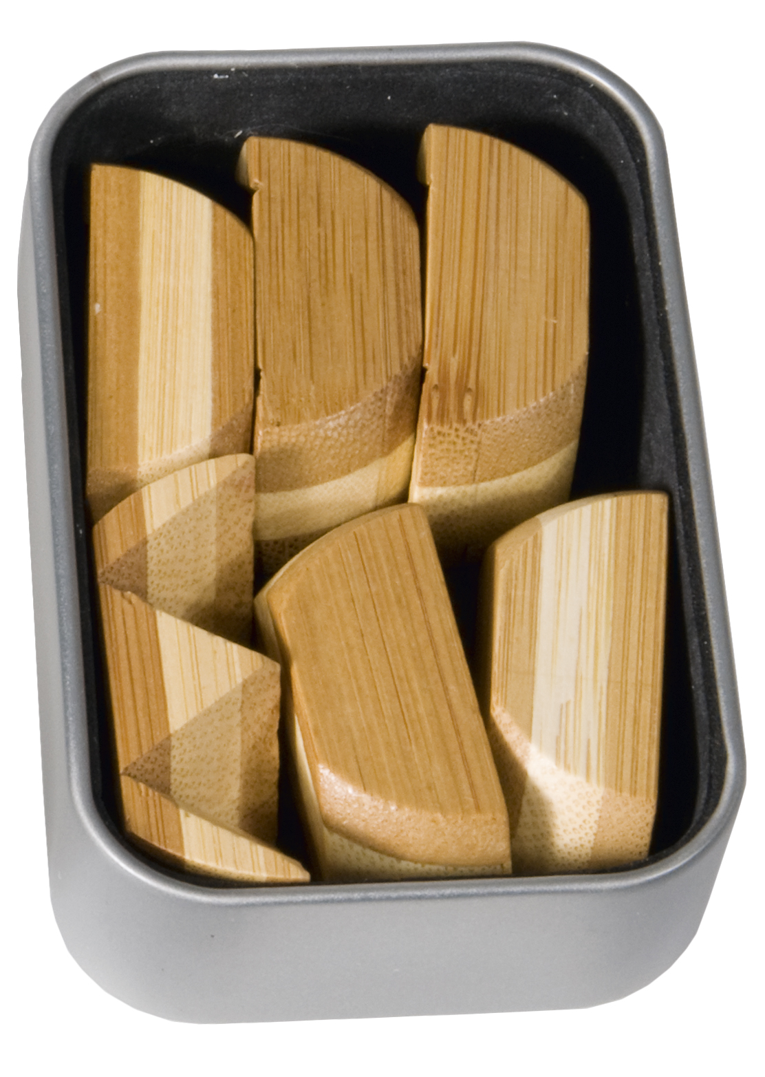 Bambu-3D-pussel i Metallask, röd, Kula, Svårighetsgrad: 3/5 - 3